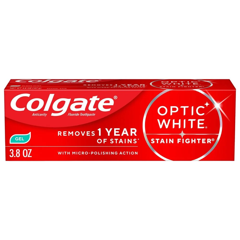 Colgate Toothpaste - Optic White Fresh Mint - 3.8Oz