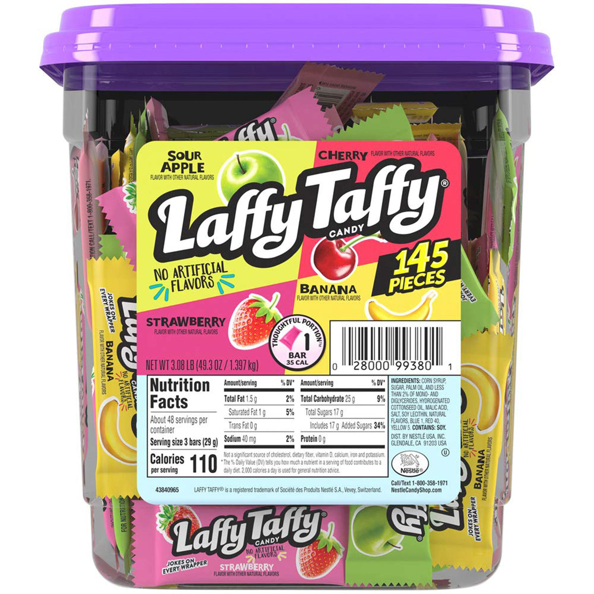 Laffy Taffy Assorted Club Pack 145 Count