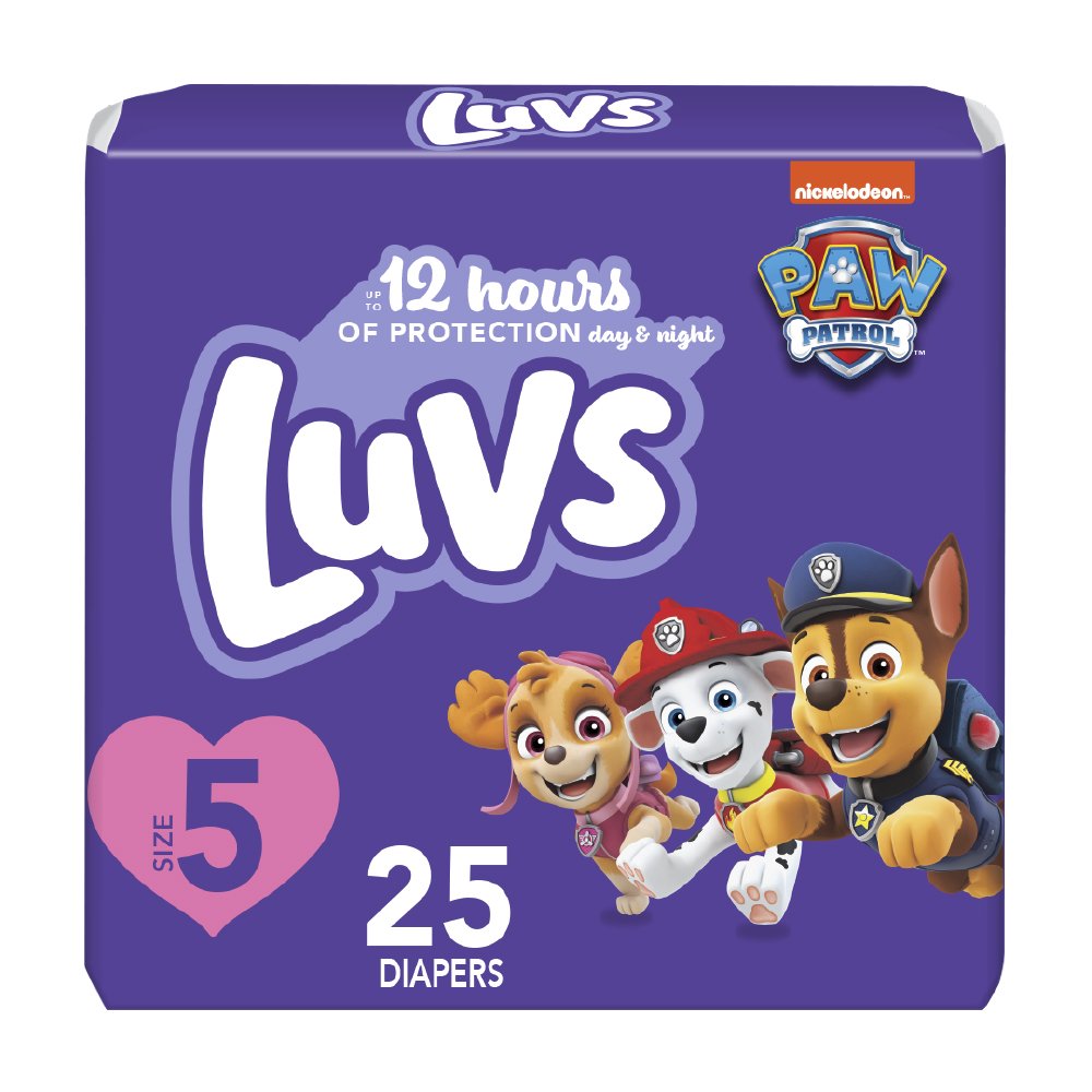 Luvs Diapers - Ultra Leakguards - Size 5 - 25 Ct