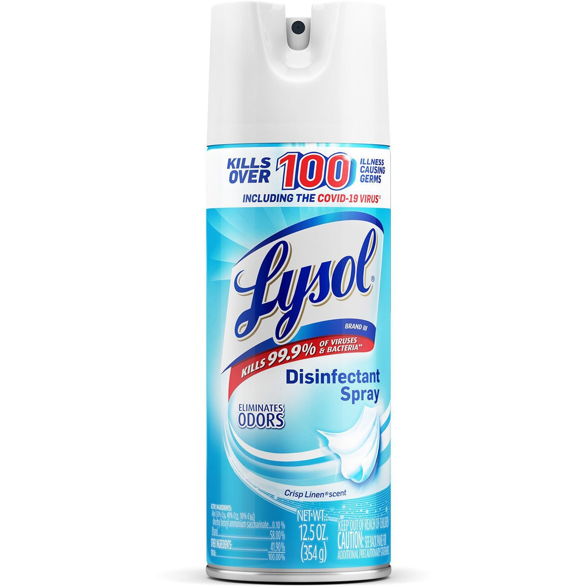 Lysol Aerosol Spray - Crisp Linen - 12.5 Oz