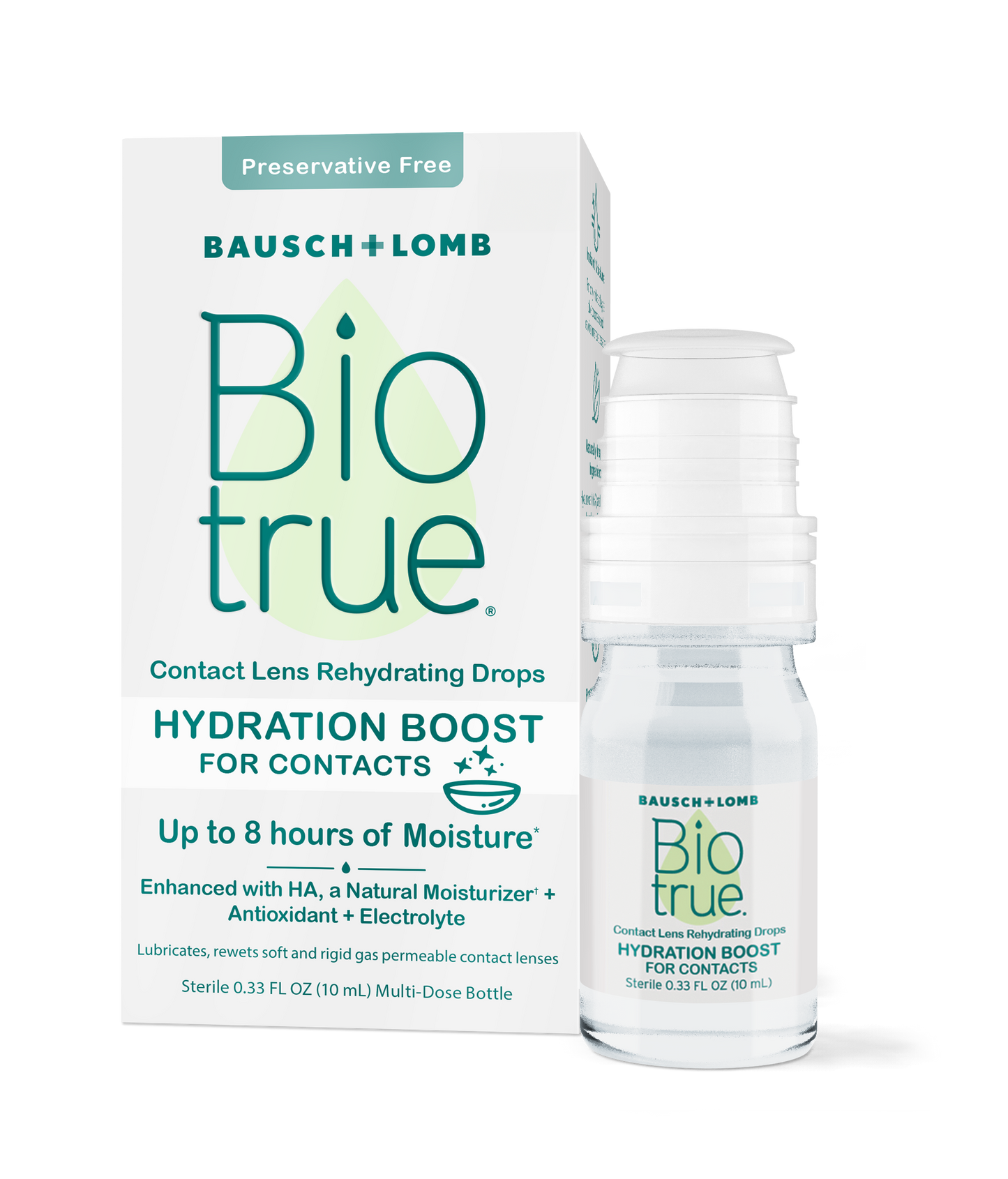 Biotrue - Hydration Boost Contact Lens Rehydrating Drops- 0.33 Floz