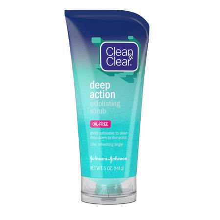 Clean & Clear - Deep Action Exfoliating Crub Oil Free 5 Oz