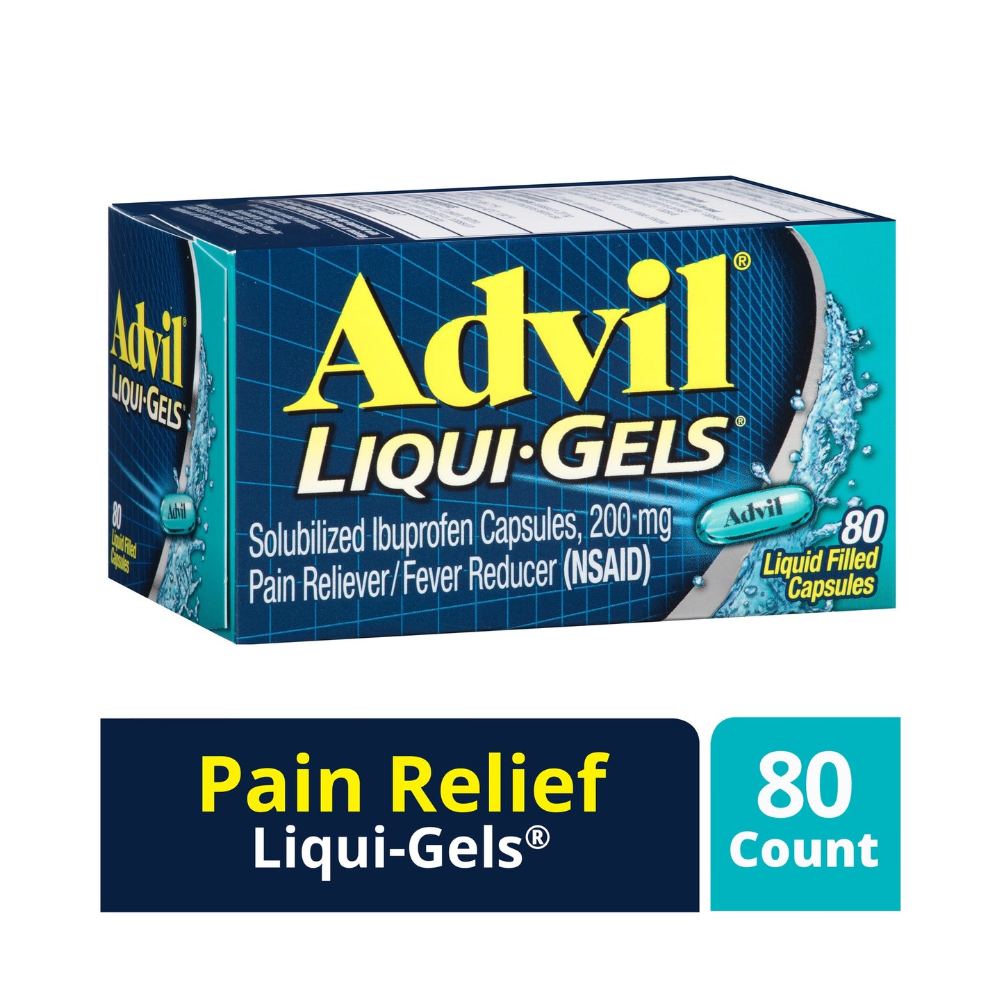 Advil - Liqui-Gels - 80 Ct