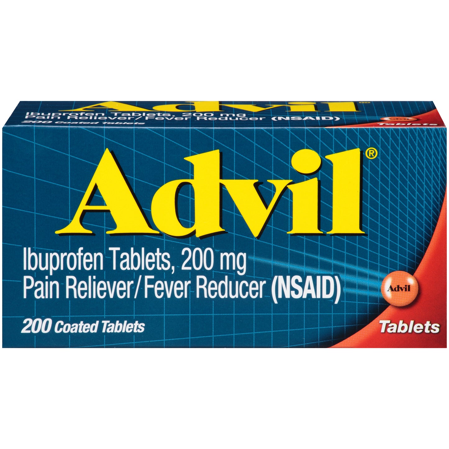 Advil - Coated Tablets - 200 Ct