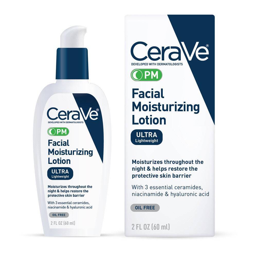 Cerave - Pm Facial Moisturizing Lotion - 2 Floz