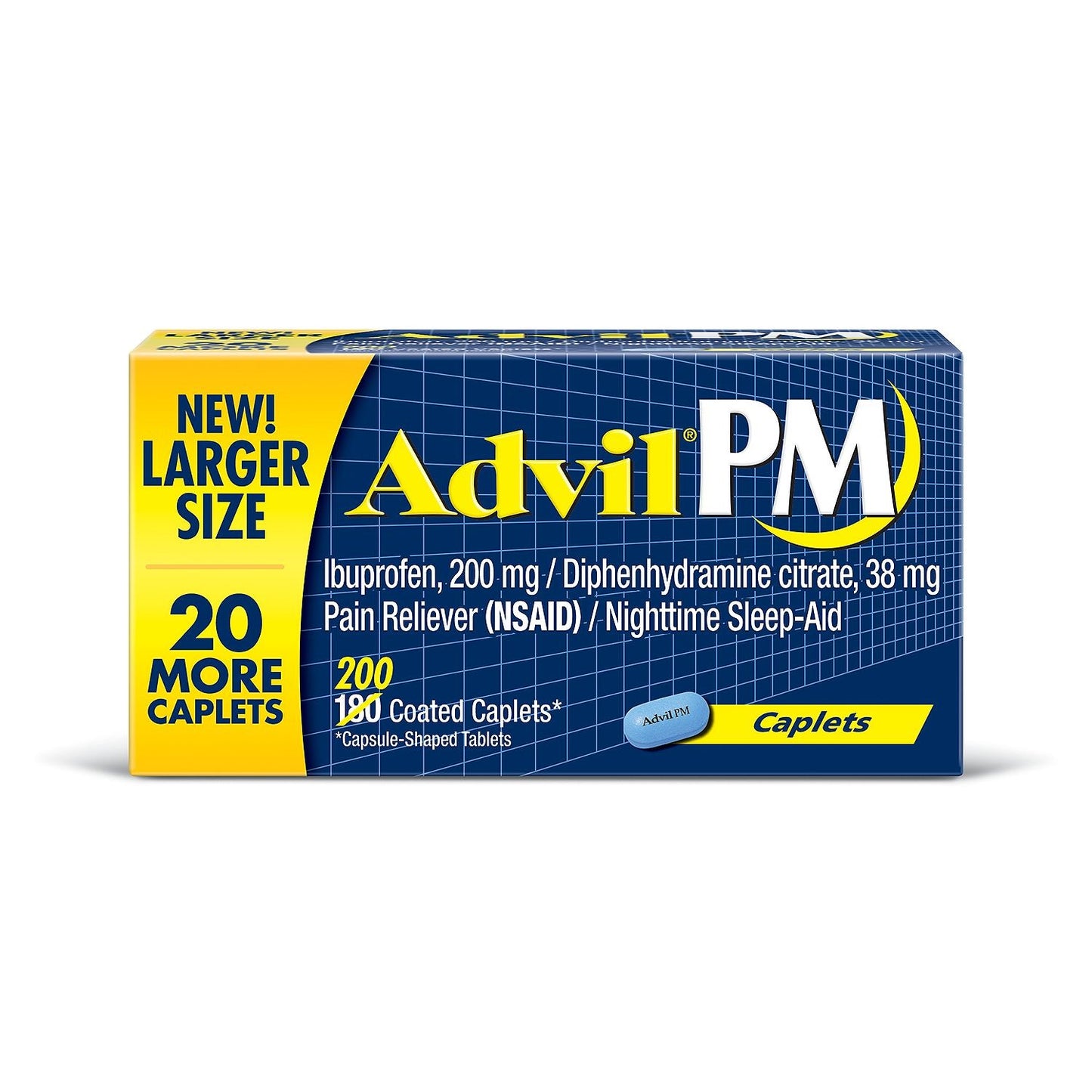 Advil - Caplets - Pm - 200 Ct