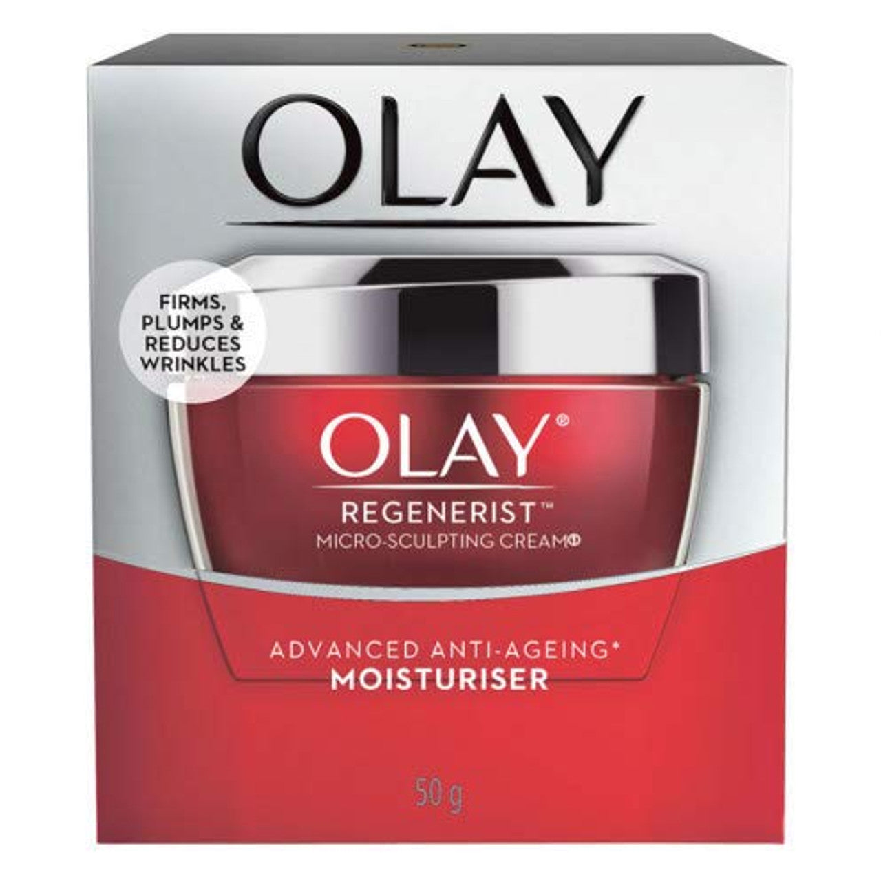 Olay - Regenerstmicro. Sculpting Cream Firms Plumps&Reduces Wrinkles 50G 1.7Oz