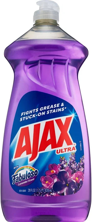 Ajax Dish Liquid - Lavender - 28 Floz