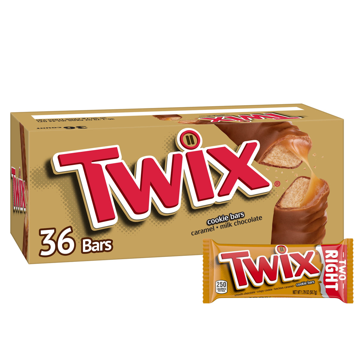 Twix Caramel 36 Count