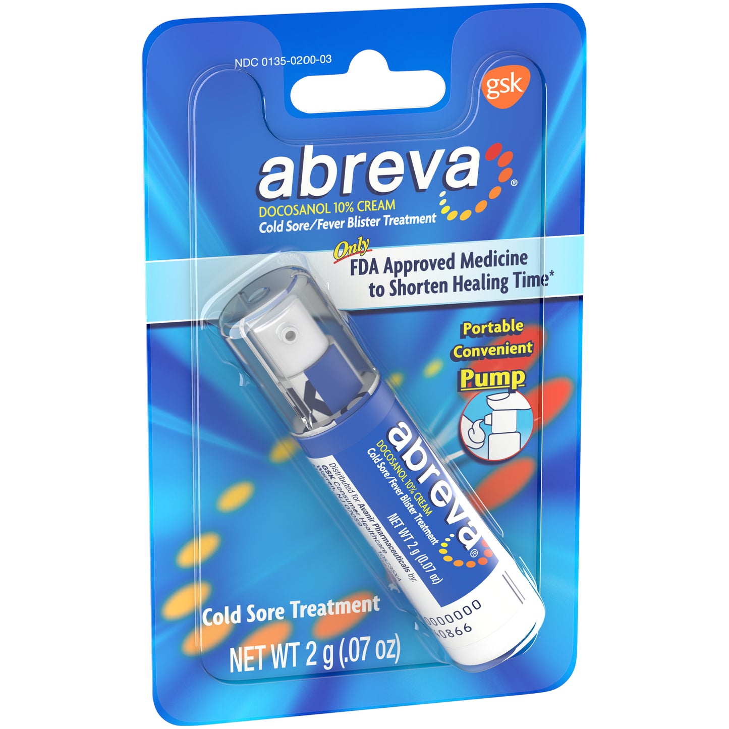 Abreva - Cold Sore Treatment 2G..Tube