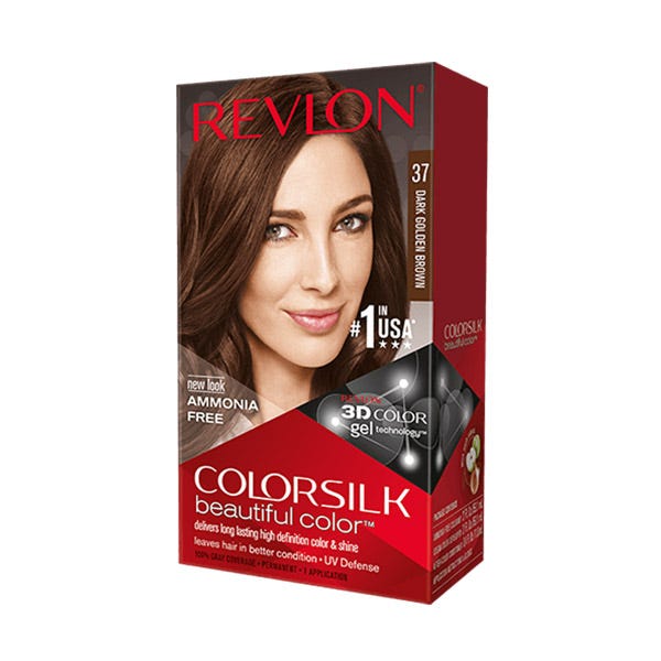 Revlon Color Silk - #37 Dark Golden Brown