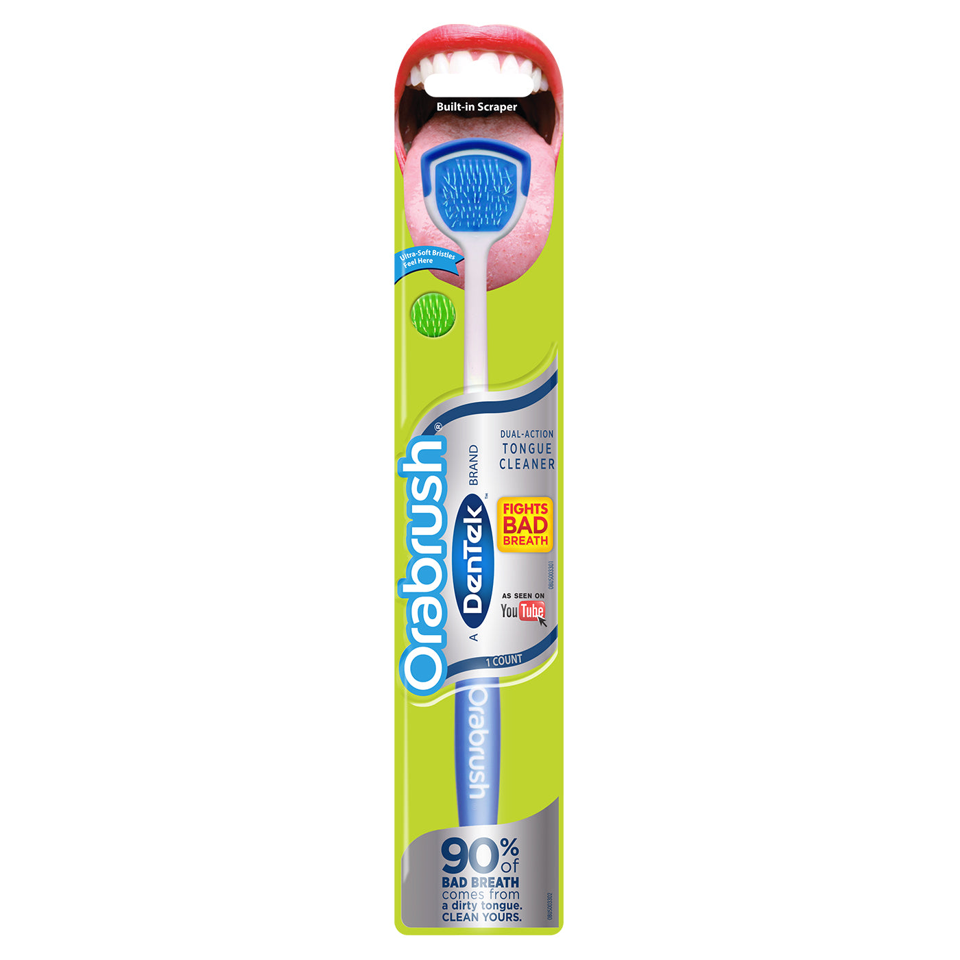 Dentek - Tounge Cleaner Orabrush