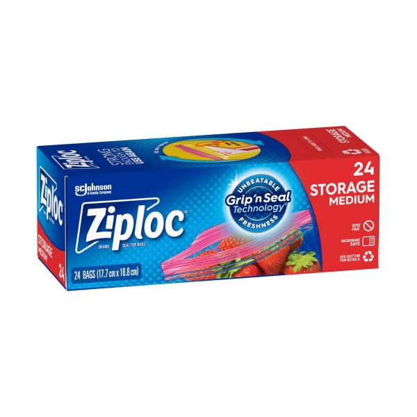 Ziploc - Food Storage - 24 Ct