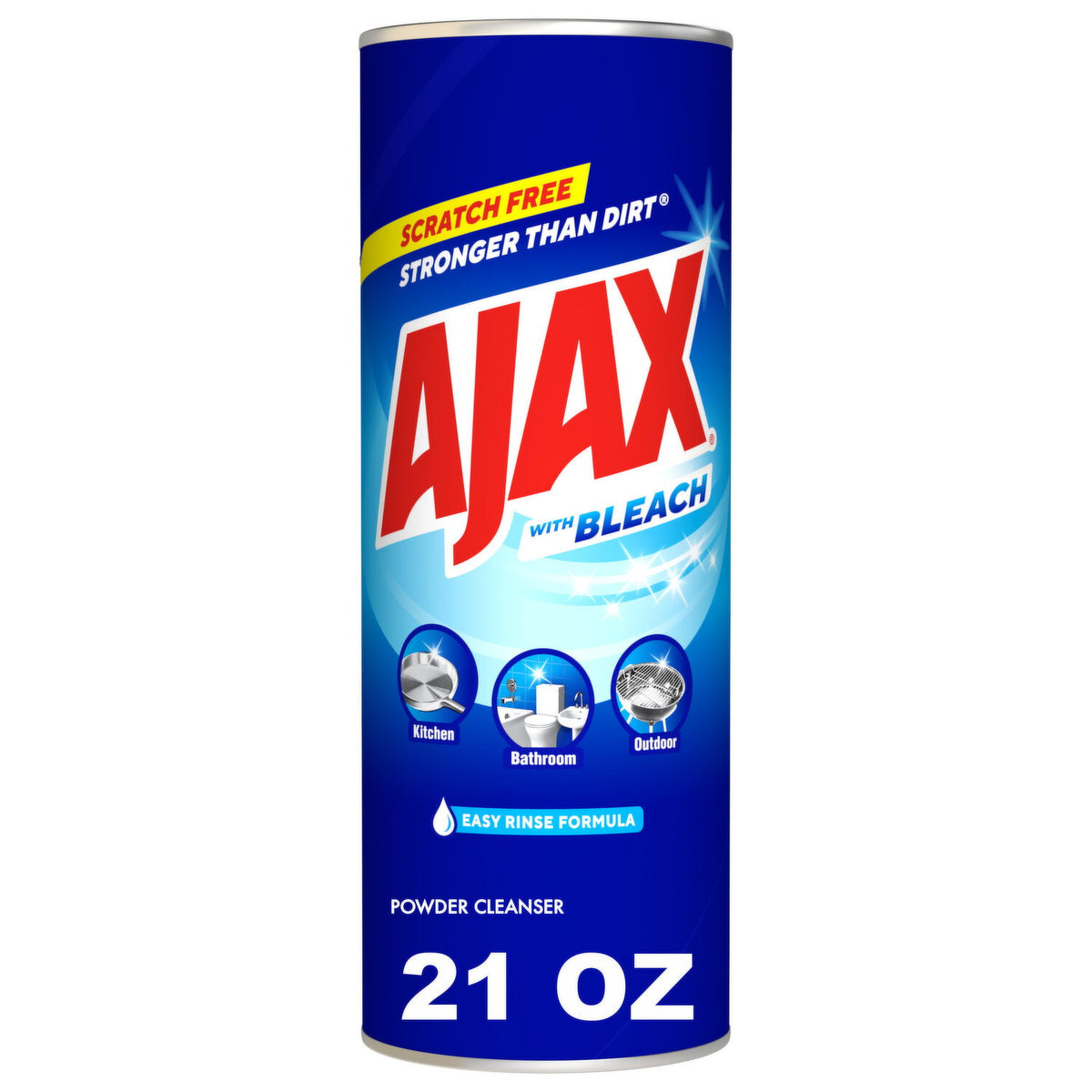 Ajax Powder Cleanser - With Bleach - 21 Oz