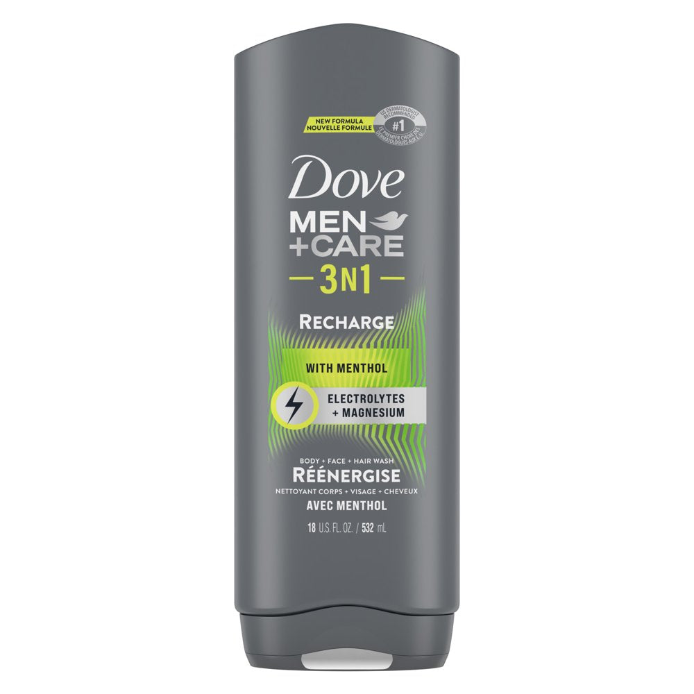 Dove 3In1 - Men - Recharge - 18 oz