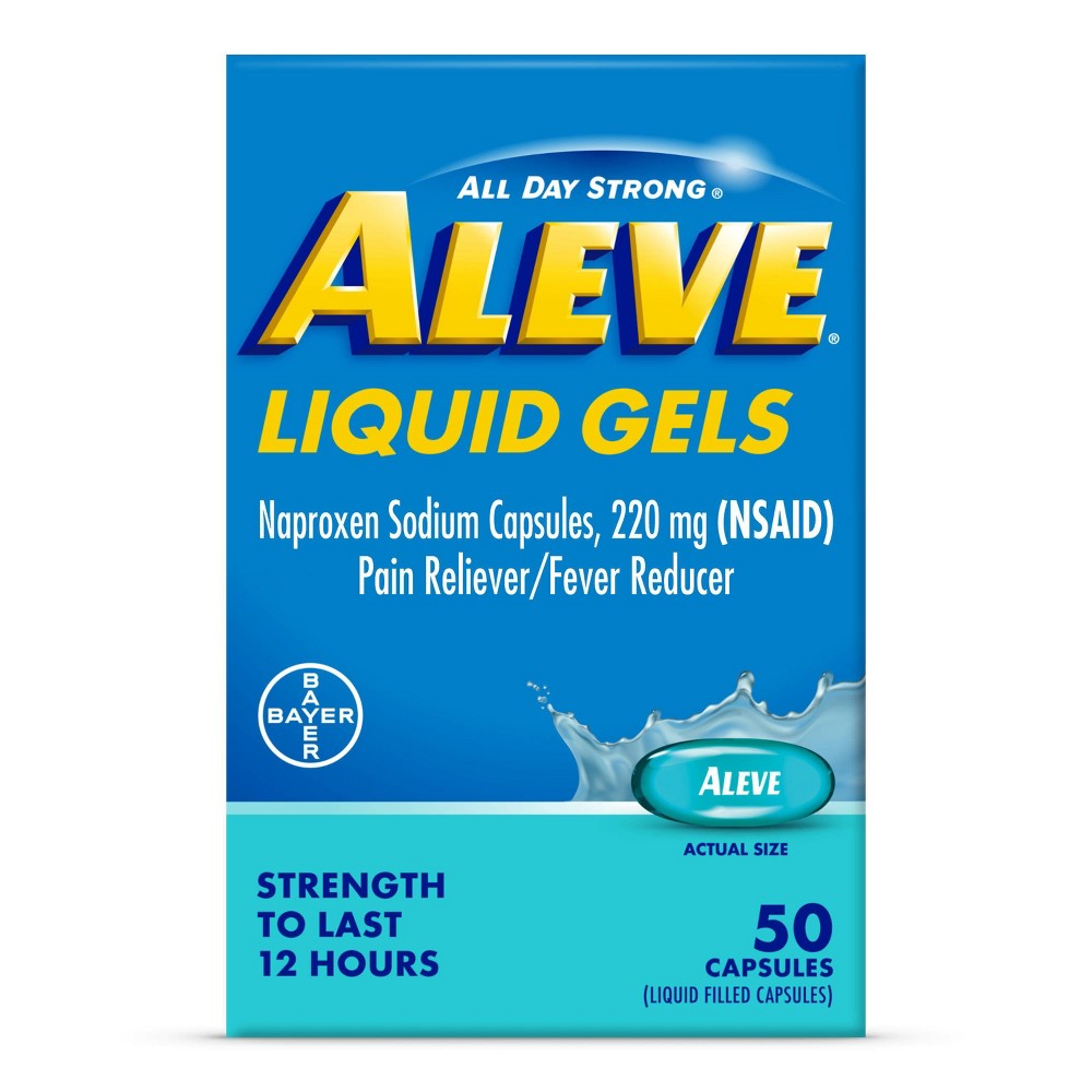 Aleve - Liquid Gels - 50 Ct