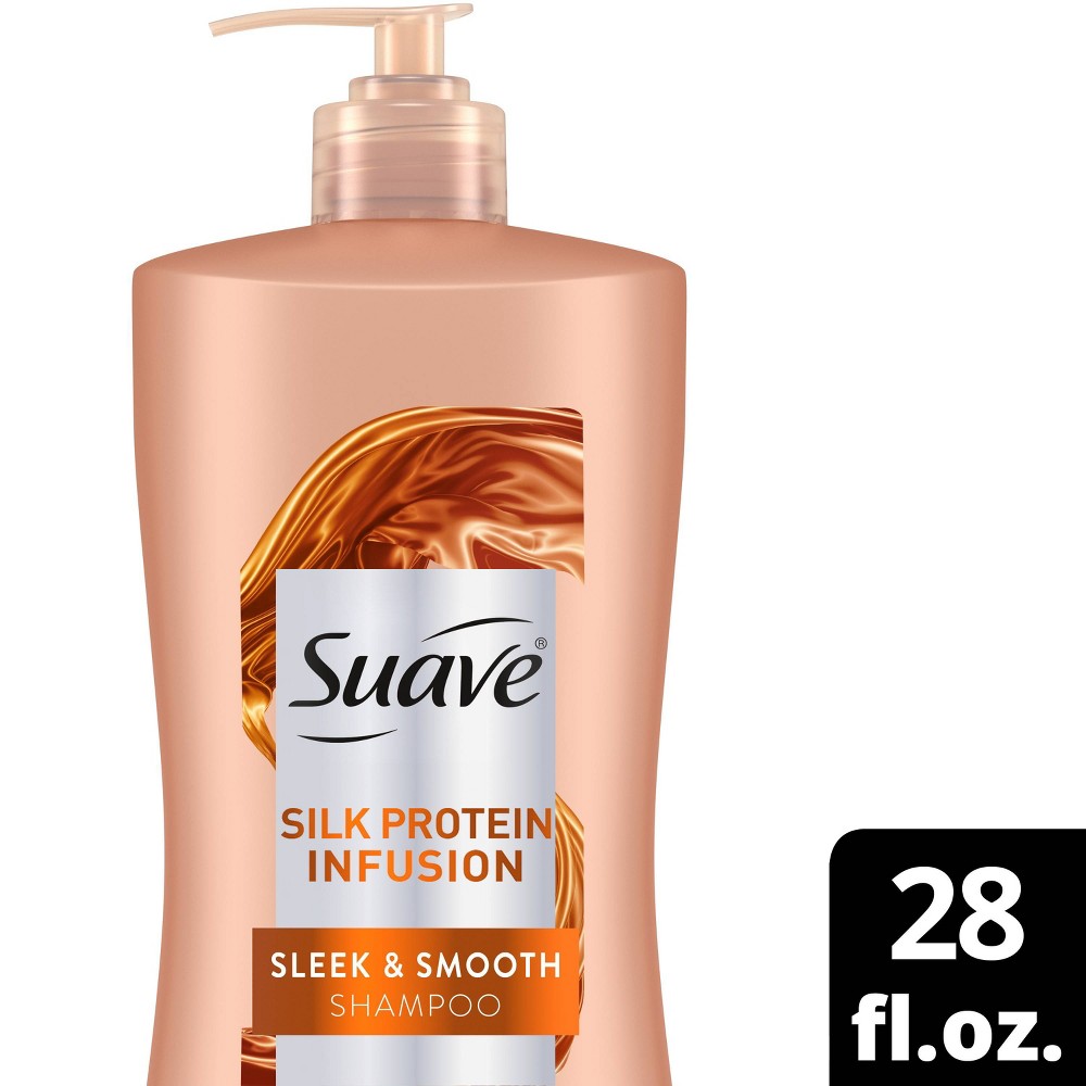 Suave Shampoo - Sleek & Smooth - 28 Oz