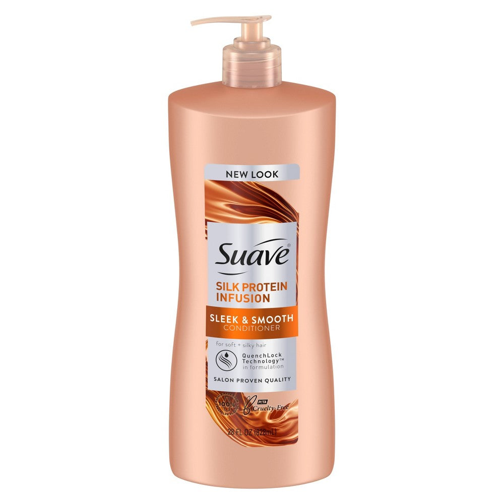 Suave Conditioner - Silk Protein Infusion - 28 Oz