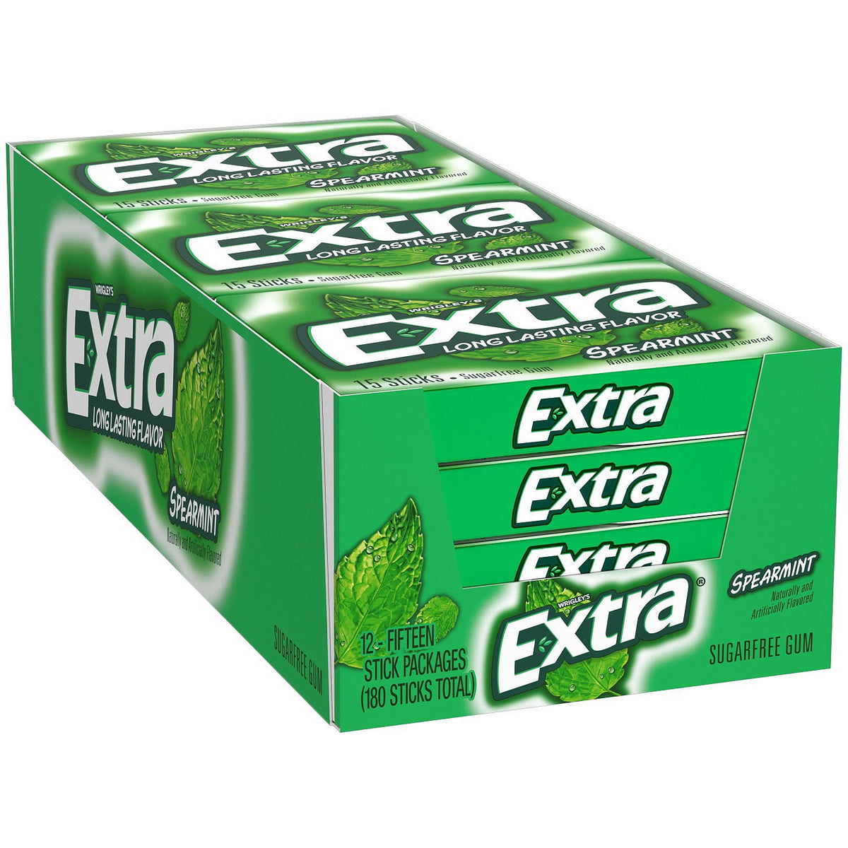 Extra Gum Spearmint 12 Count