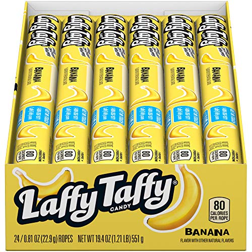 Laffy Taffy Ropes Banana 24 Count