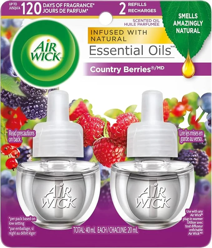 Airwick - Scented Oil Refill Country Berries - 2 Pack