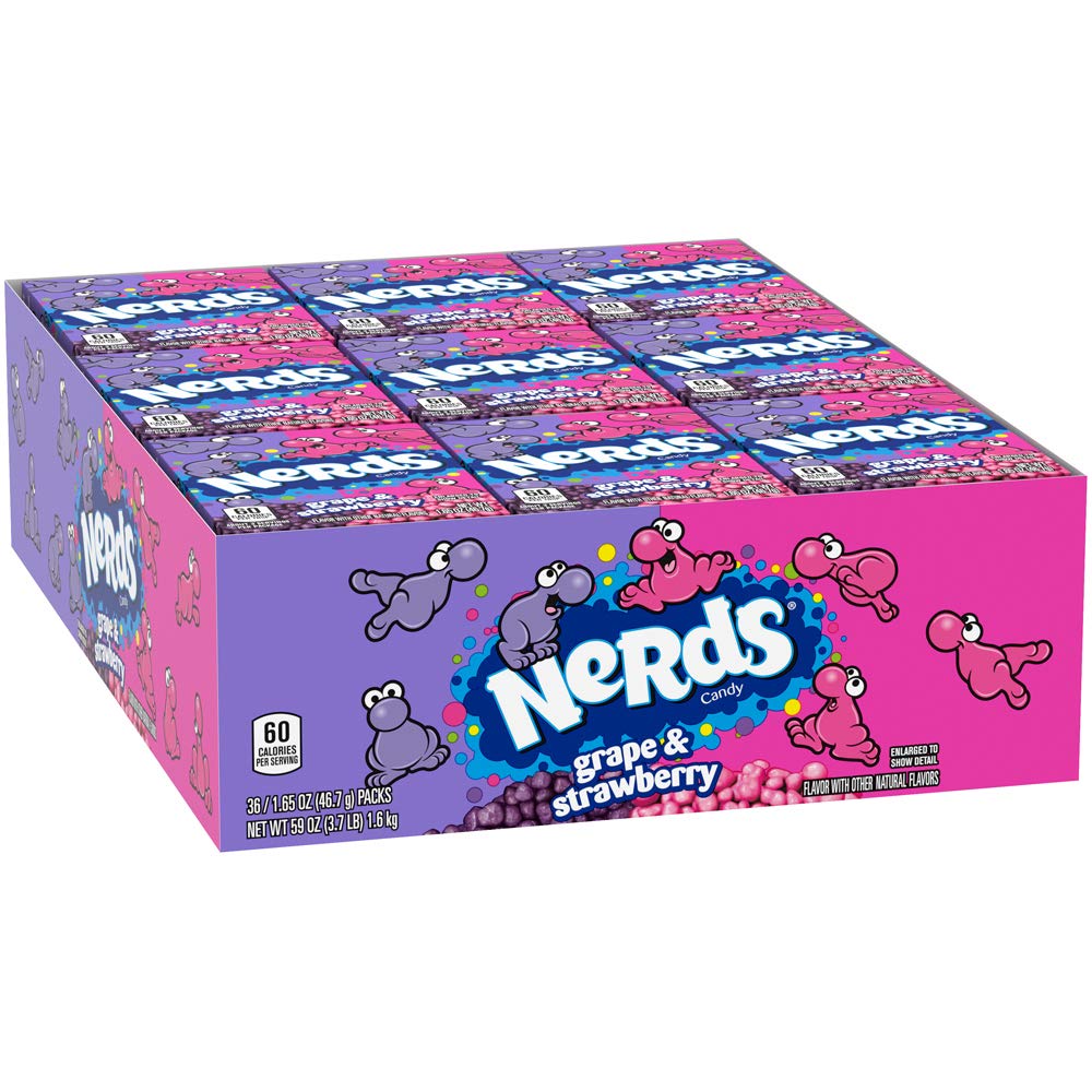 Nerds Grape Strawberry 36 Count