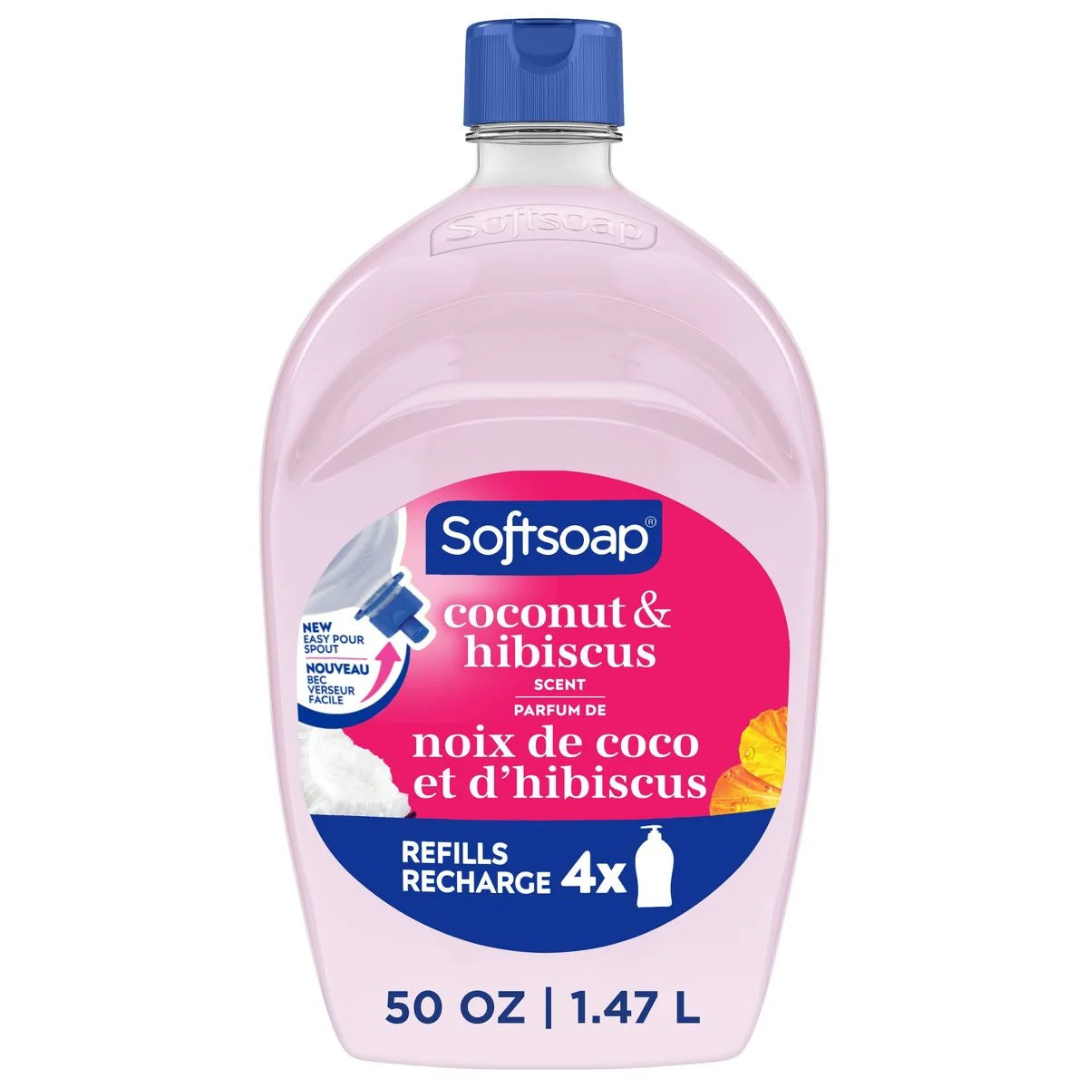 Softsoap - Handsoap Refill - Coconut \u0026 Hibiscus - 50 Oz