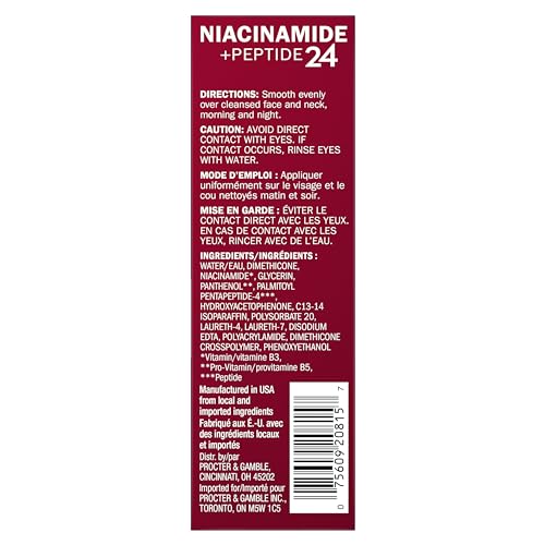 Olay - Niacinamide Anti-Wrinkle Serum Fragrance-Free - 1.3 Ozfl