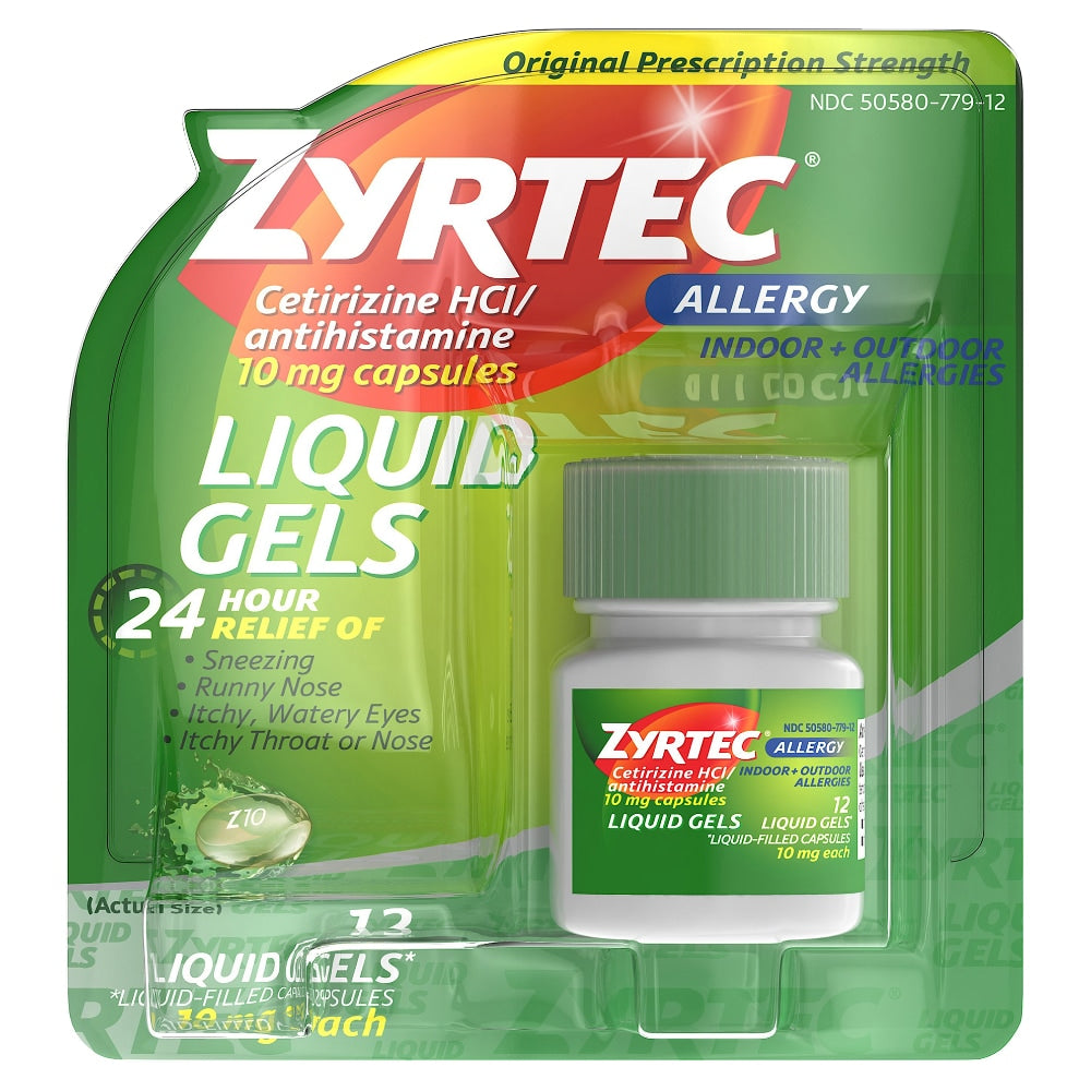 Zyrtec - Liq Gel 12 Ct 6/4