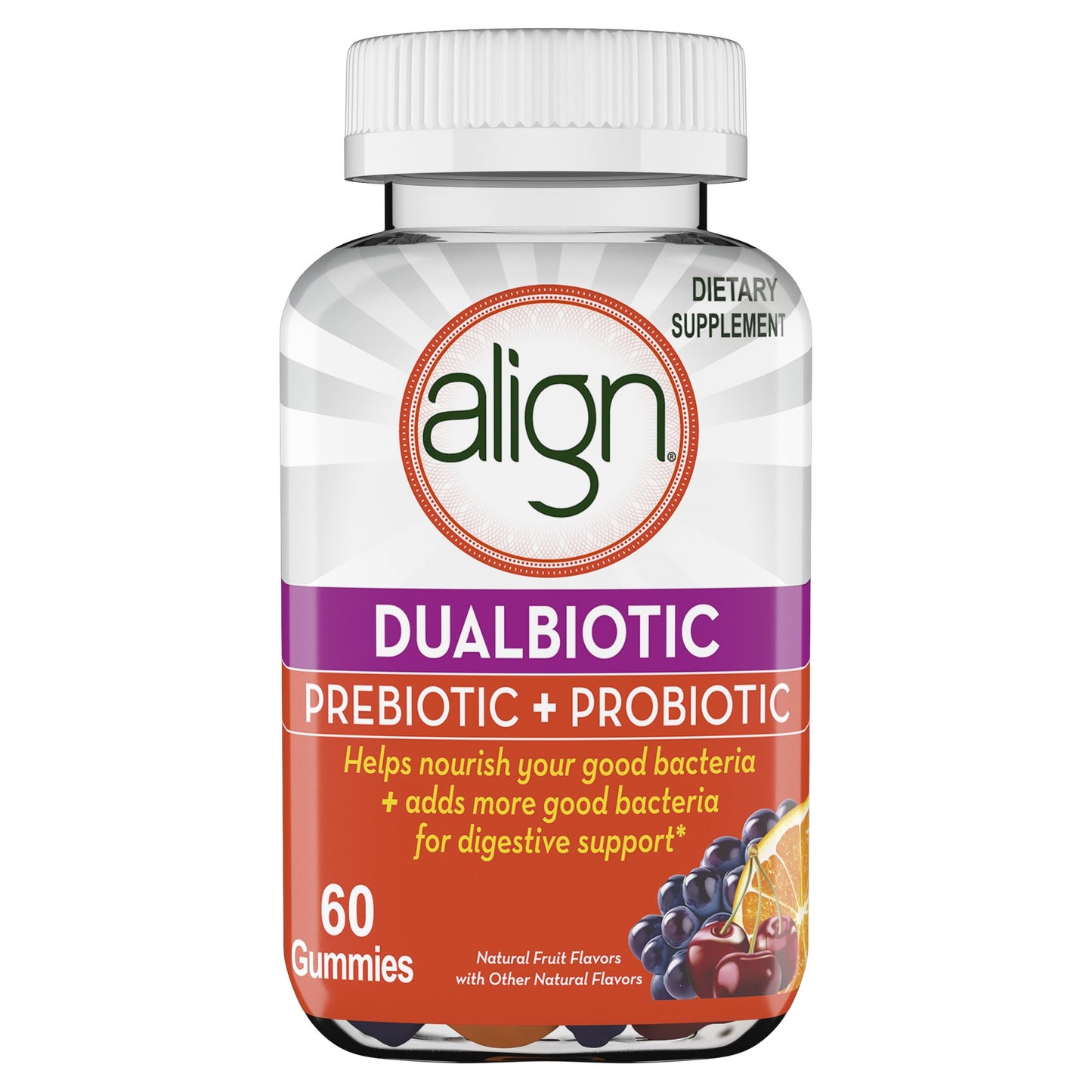 Align Probiotic - Prebiotic & Probiotic - 60 Gummies
