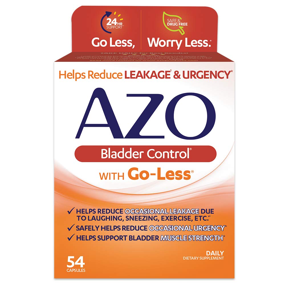 Azo - Capsules - Bladder Control W/ Go-Less - 54 Ct