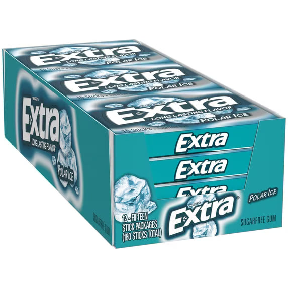 Extra Gum Polar Ice 12 Count
