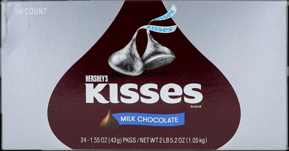 Hershey Kisses 24 count