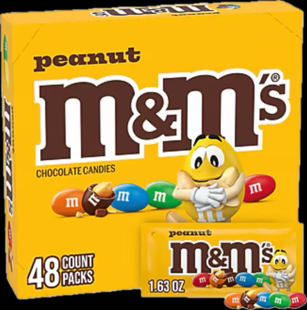 M&M’s peanut 48 count