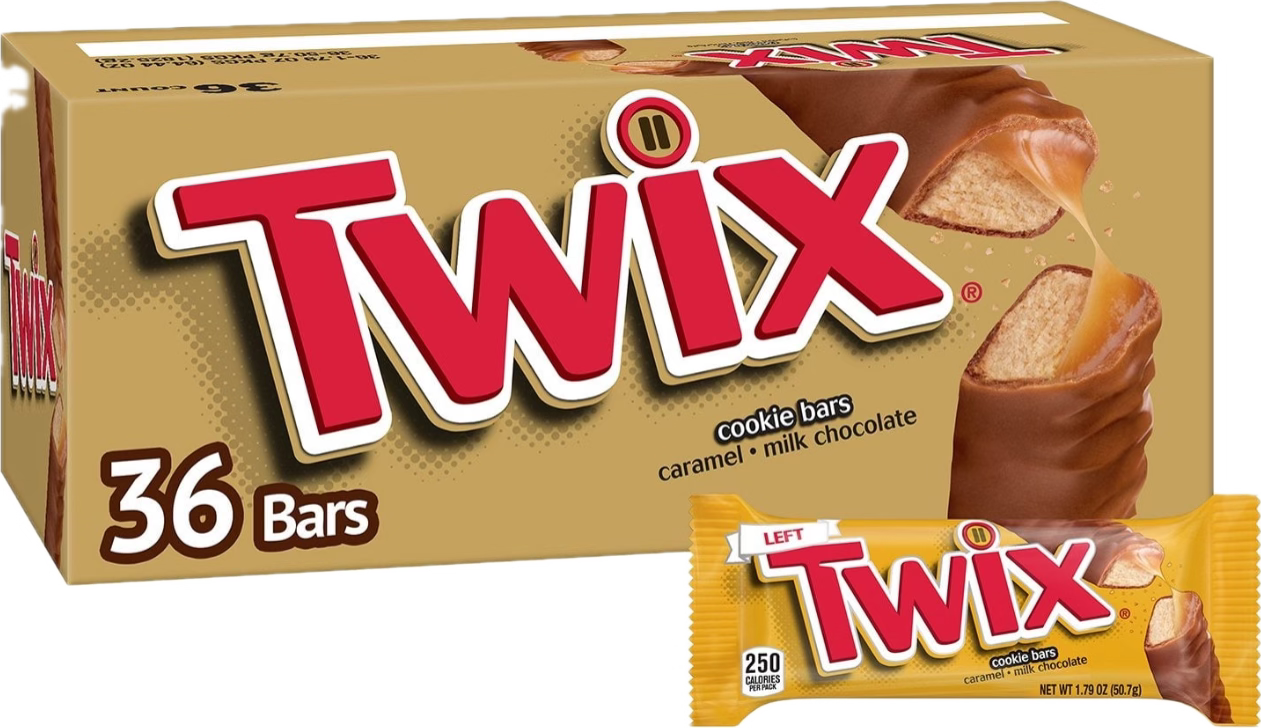Twix Caramel 36 count