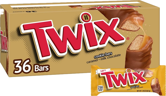 Twix Caramel 36 count
