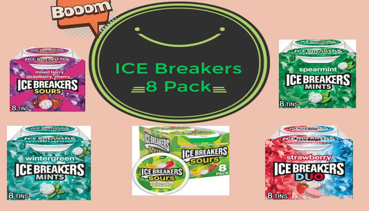 Ice Breakers 8 count (5 Flavors)