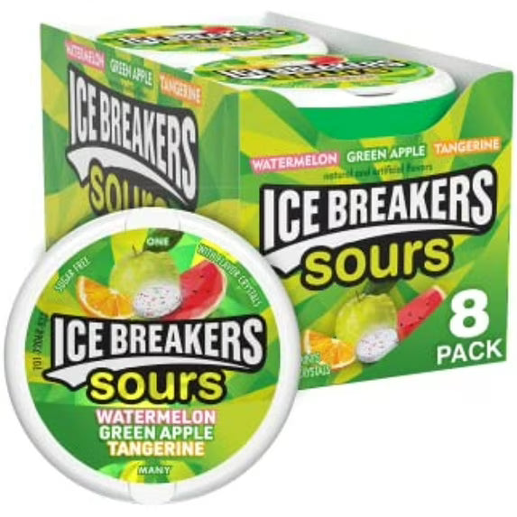 Ice Breakers Watermelon + Green Apple 8 Count
