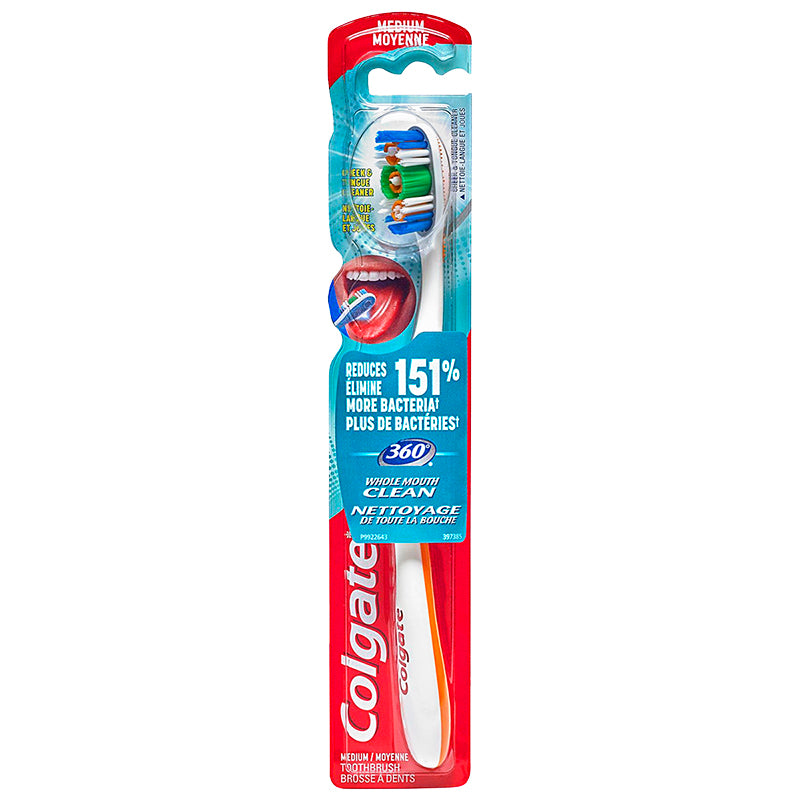 Colgate Toothbrush - 360° Medium - 1 Ct