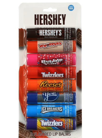 Hershey Lip Balm 8 count