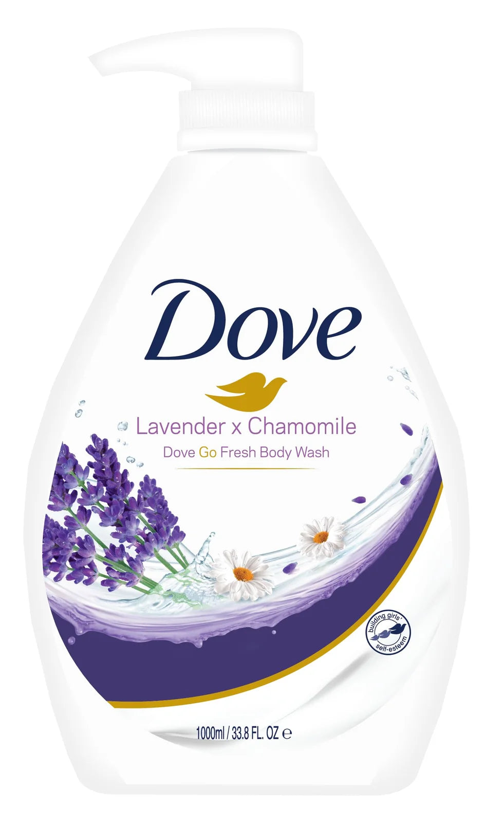 Dove Body Wash - Lavender \u0026 Chamomile - 1L