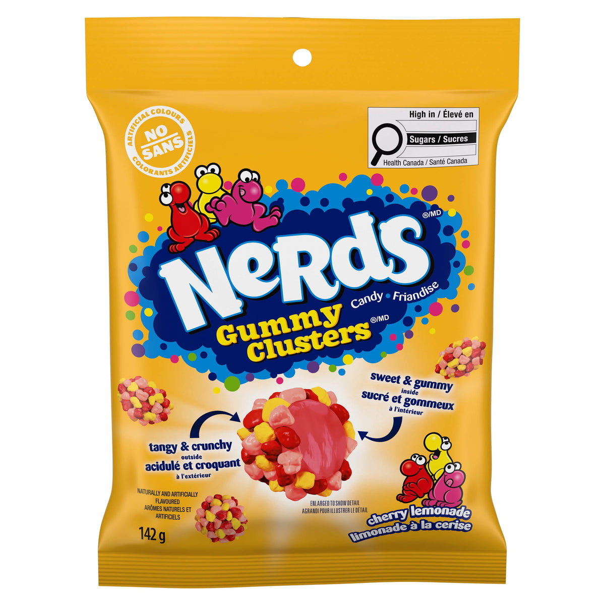 Nerds Gummy Clusters Cherry Lemonade 3 oz - 12 Pack