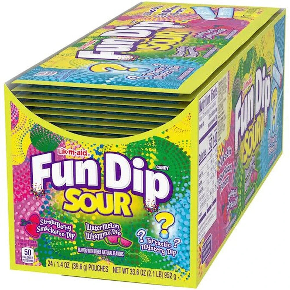 Fun Dip Sour 24 Count