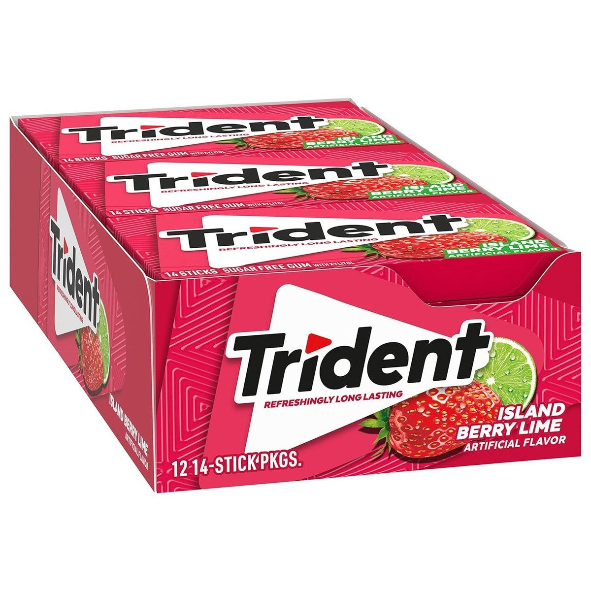 Trident Gum Island Berry 12 Count