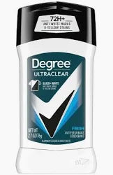 Degree Deodorant - Ultra Clear Black+White Antiperspirant Deodorant Stick - 2.7 Oz