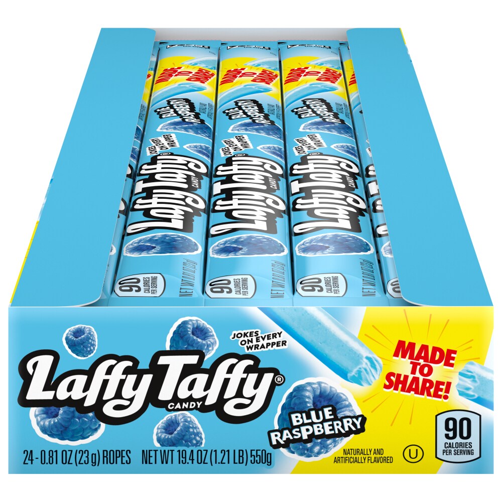 Laffy Taffy Ropes Raspberry 24 Count