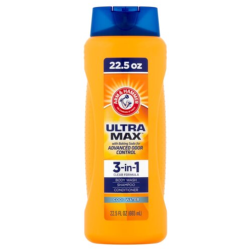 Arm & Hammer Body Wash - Clear Water - 22.5 Floz