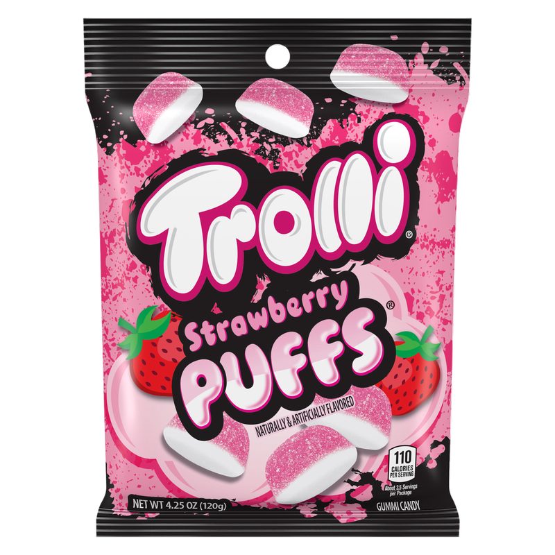 Trolli Strawberry Puffs 4.25 oz