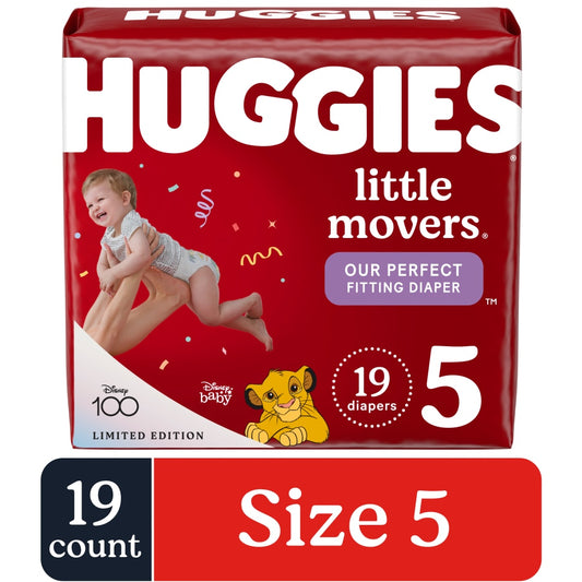Huggies Diapers - Little Movers - Size 5 - 19 Ct