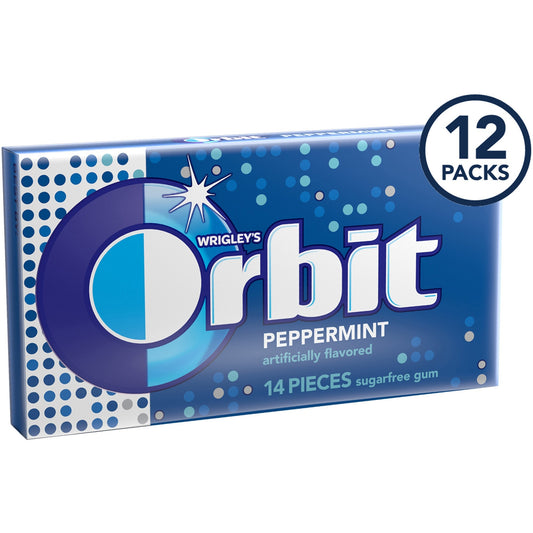Orbit Gum 12 Count (Peppermint)